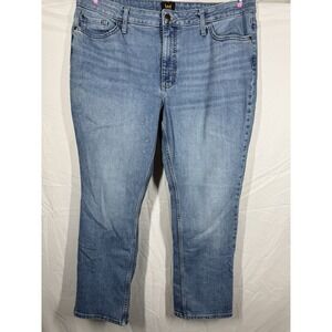Lee brand blue denim jeans. Size 18s